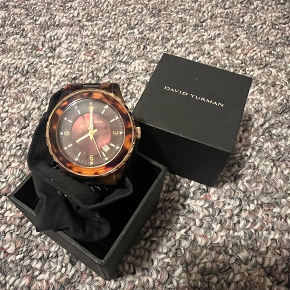 MICHAEL KORS Tortoise Shell Watch - Picture 1 of 7